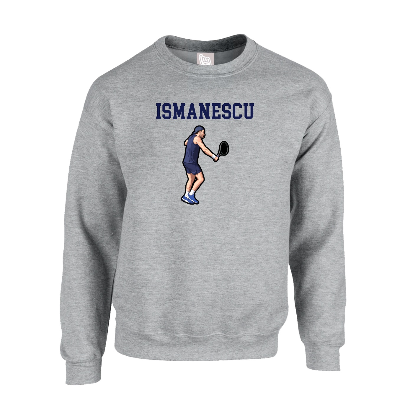 Fleece Crew — Shirsey in Grey