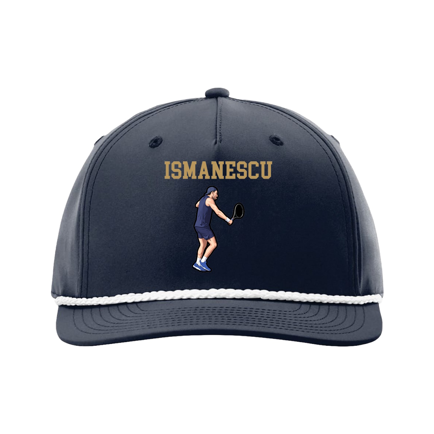 Five-Panel Classic Rope Cap — Shirsey in Navy