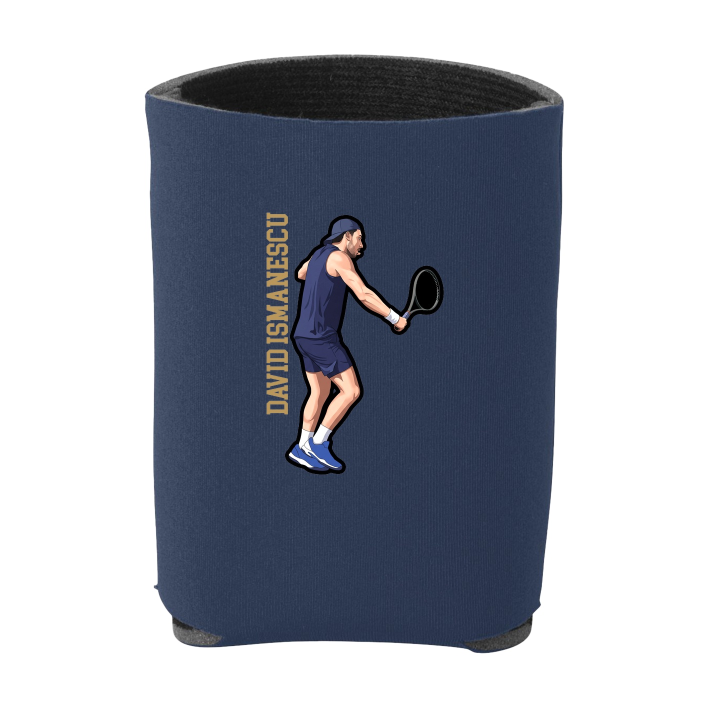 Can Holder — Name Vertical in Navy