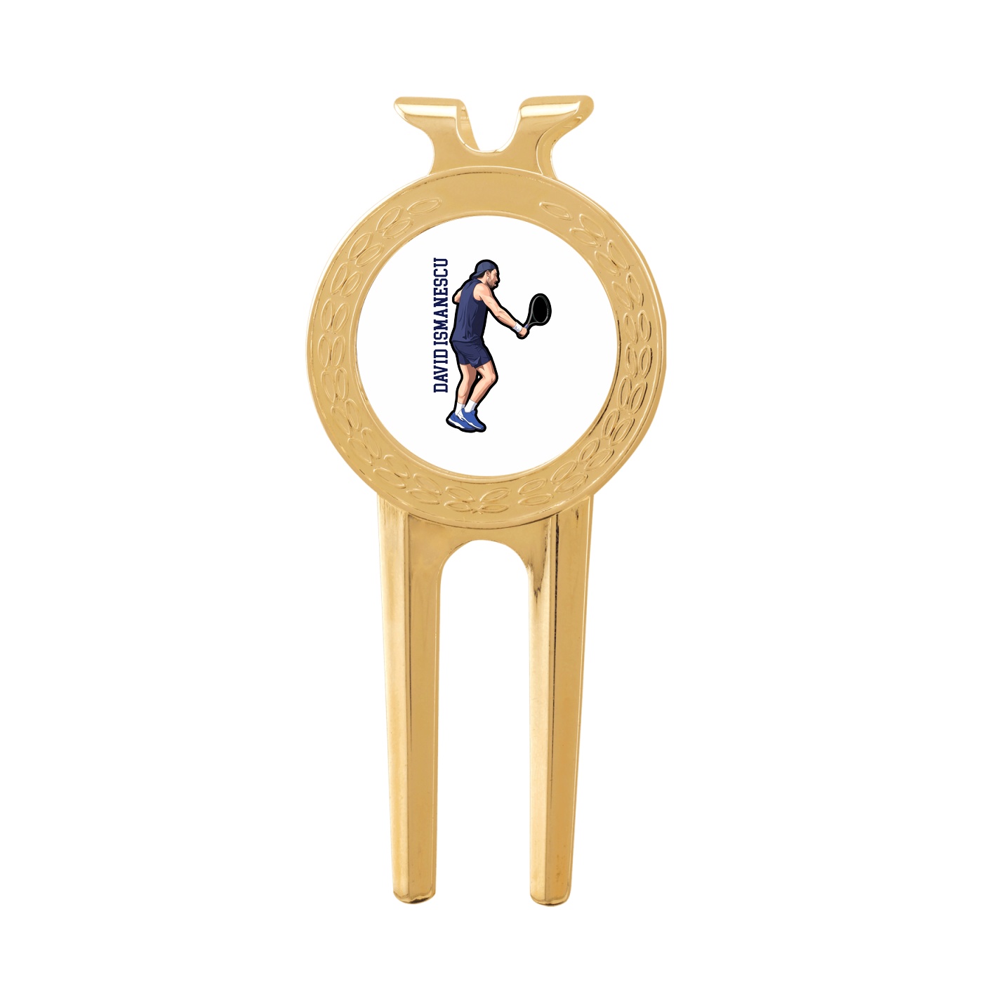 Divot Tool with Ball Marker — Name Vertical in Classic