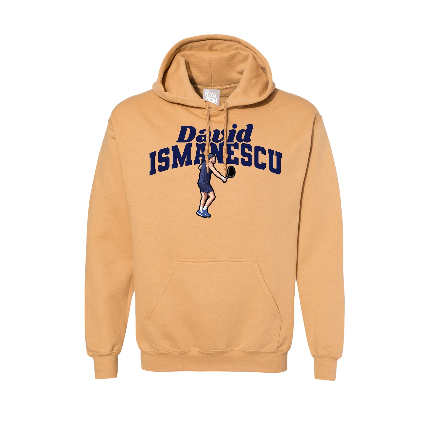 Hoodie — Signature Arch in Vegas Gold