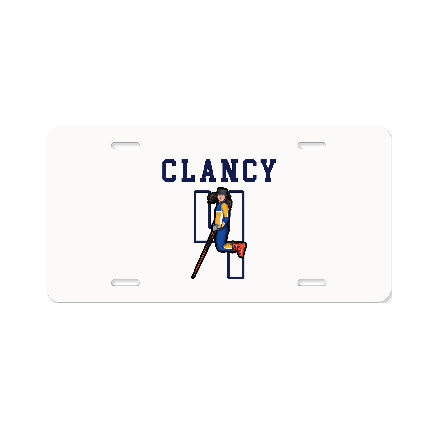 License Plate — Shirsey in Classic