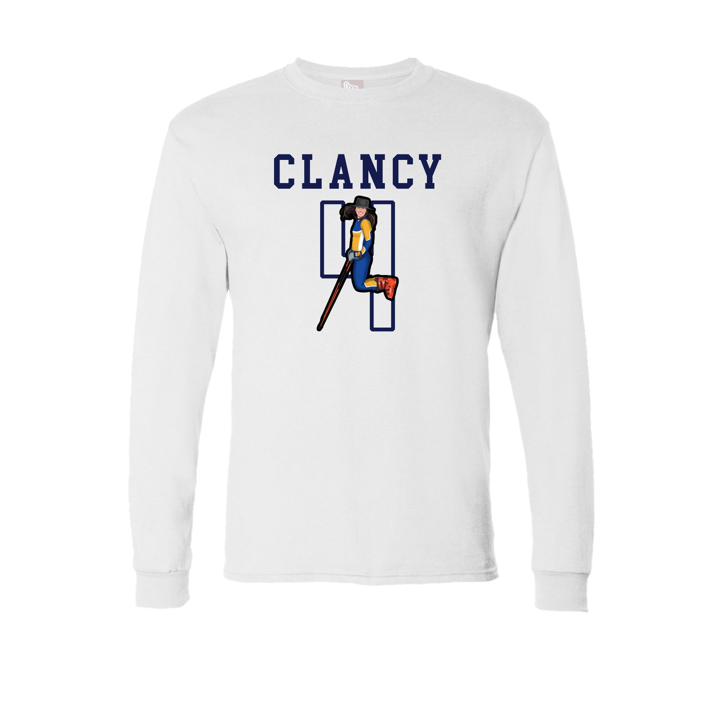 Long Sleeve Tee — Shirsey in White