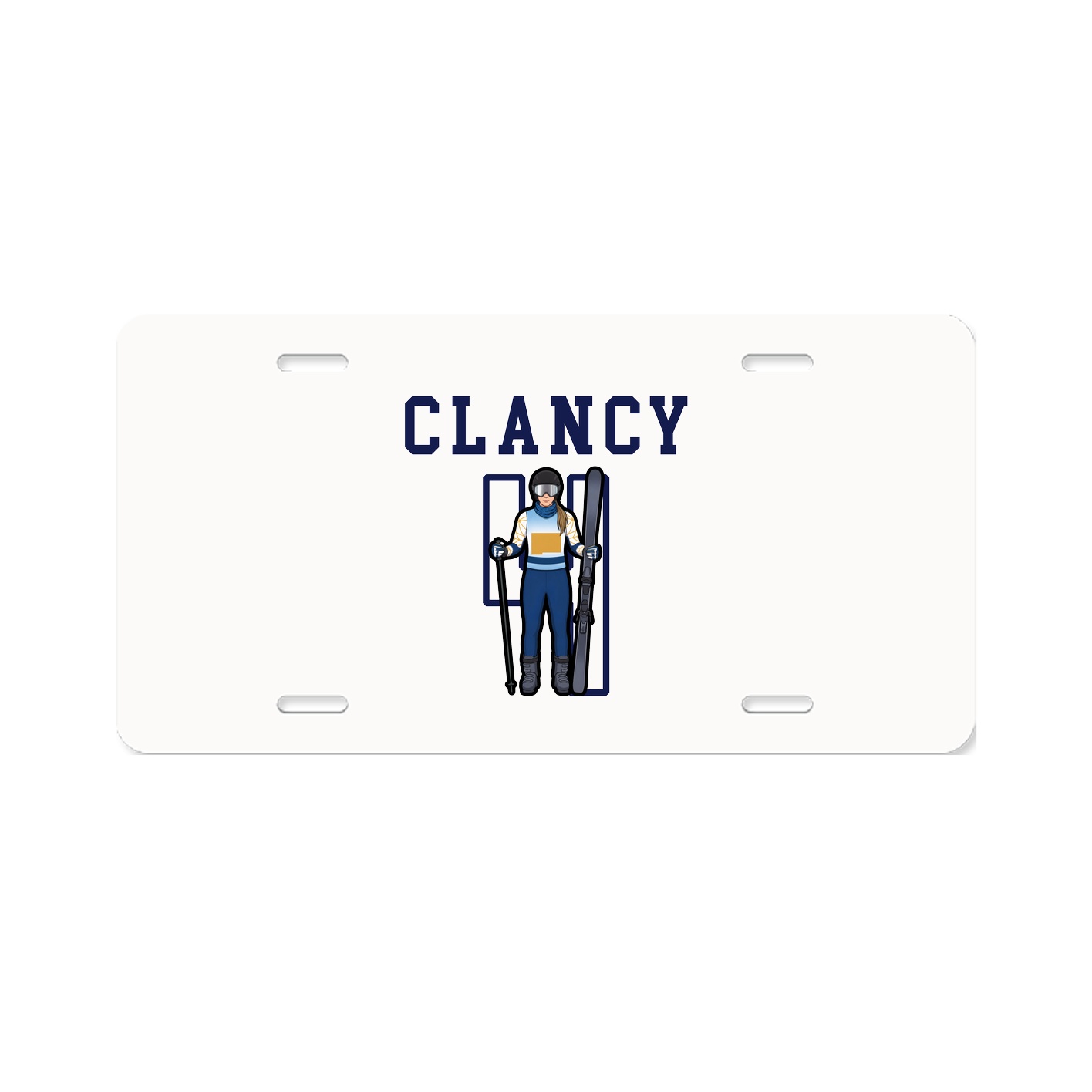 License Plate — Shirsey in Classic