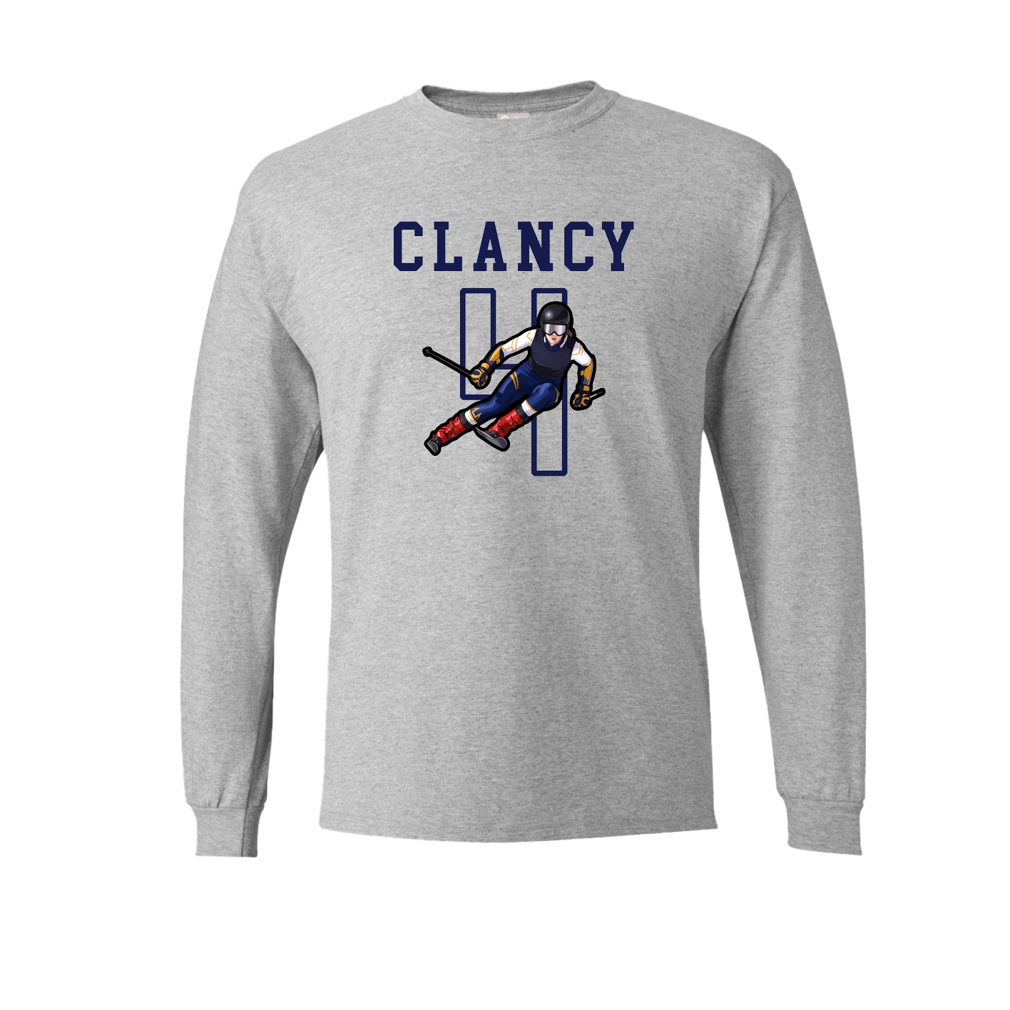 Long Sleeve Tee — Shirsey in Grey