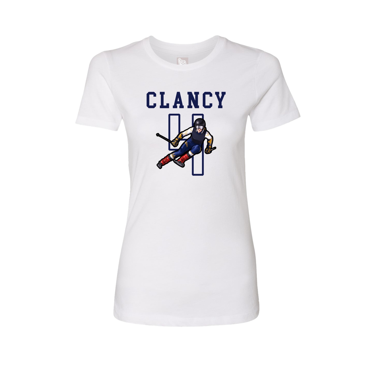 Fitted Women's Tee — Shirsey in White