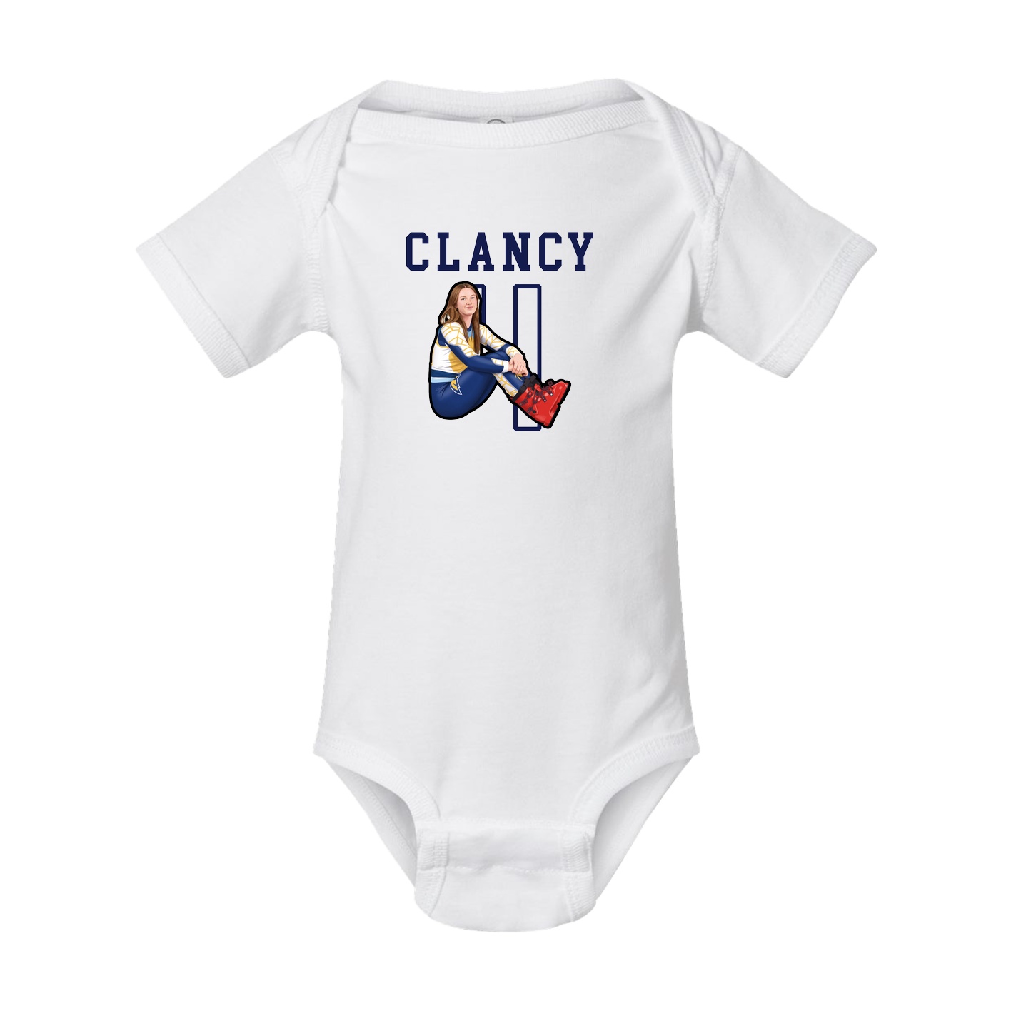 Baby Onesie — Shirsey in White