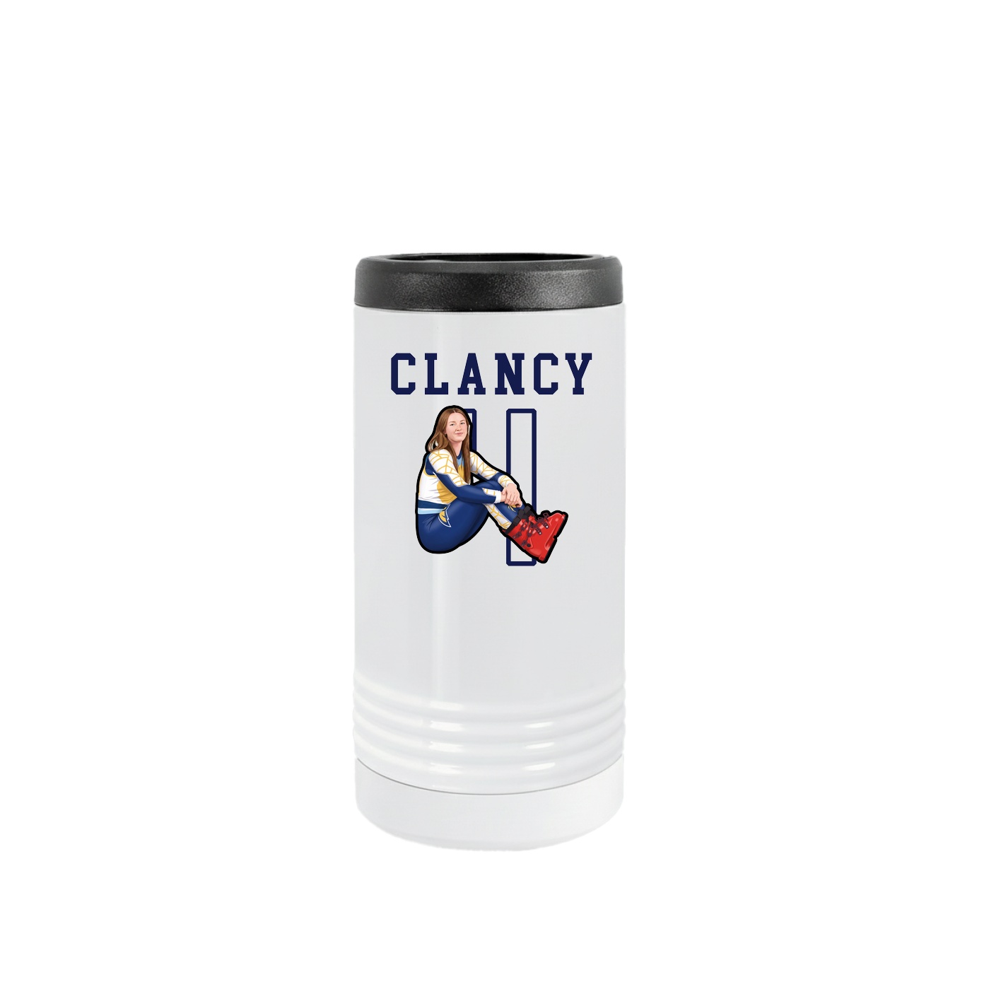 Slim Beverage Holder — Shirsey in White