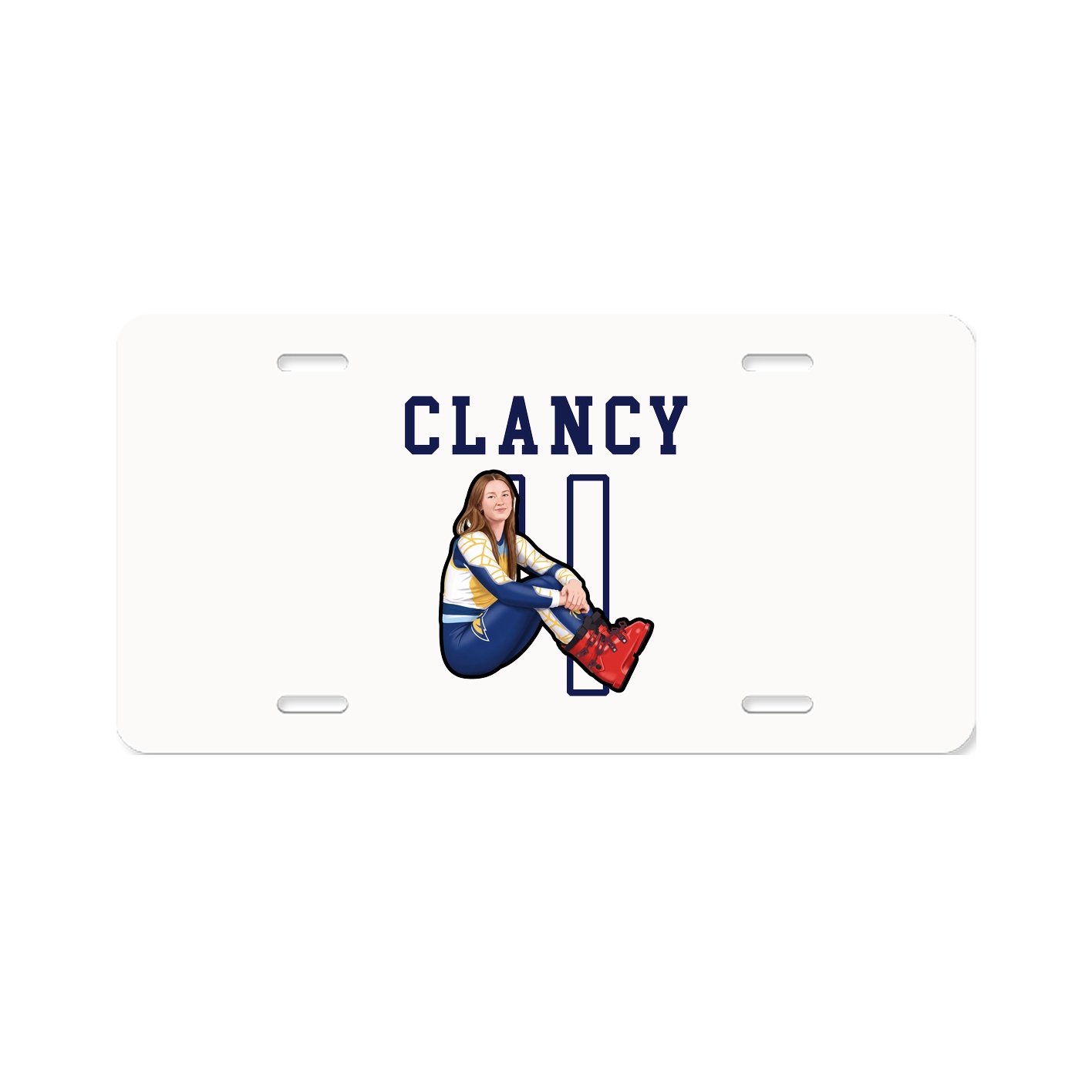 License Plate — Shirsey in Classic