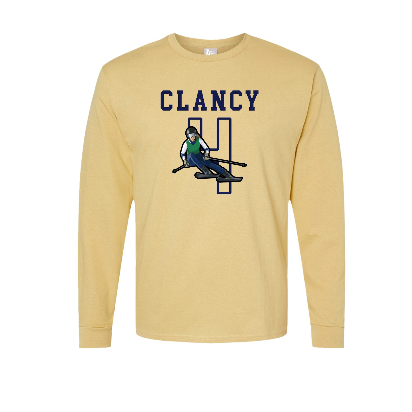 Long Sleeve Tee — Shirsey in Vegas Gold