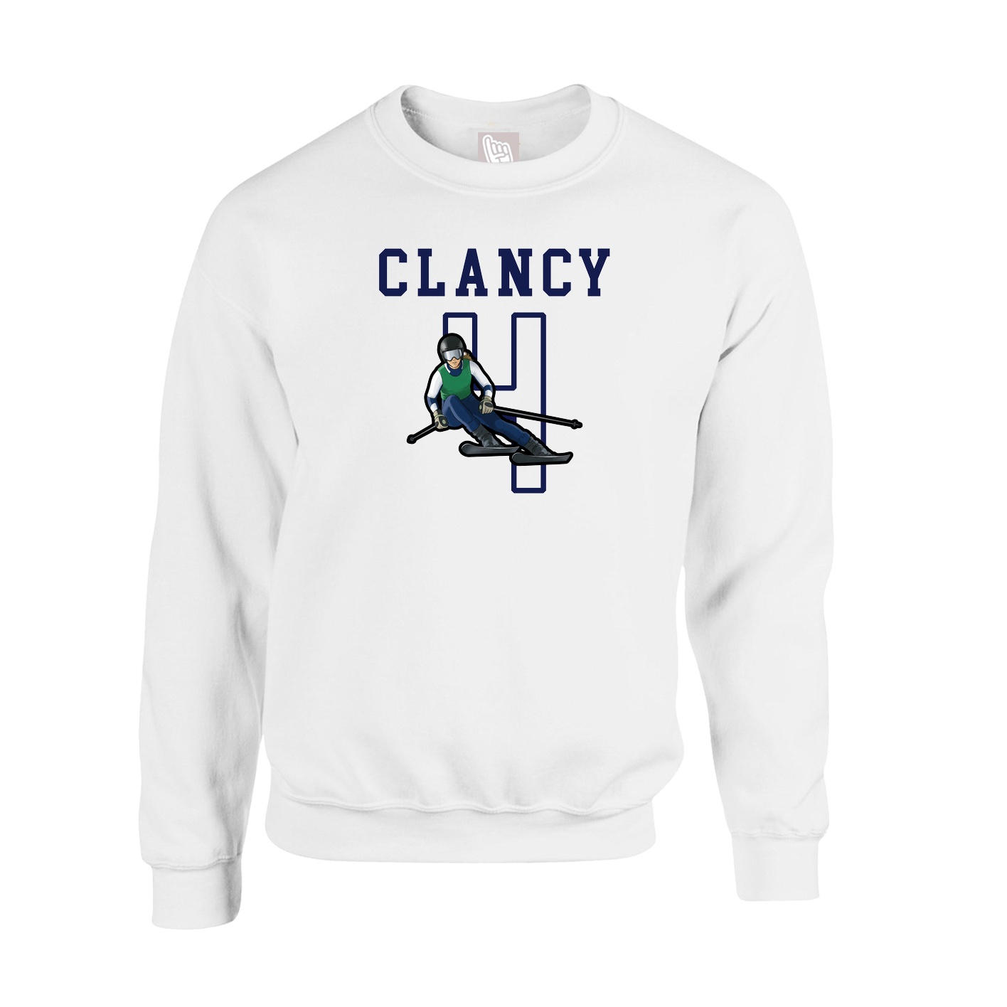 Fleece Crew — Shirsey in White