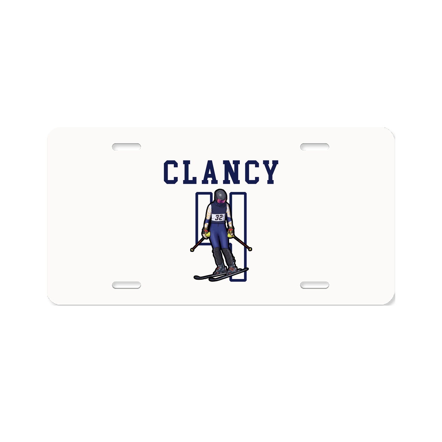 License Plate — Shirsey in Classic