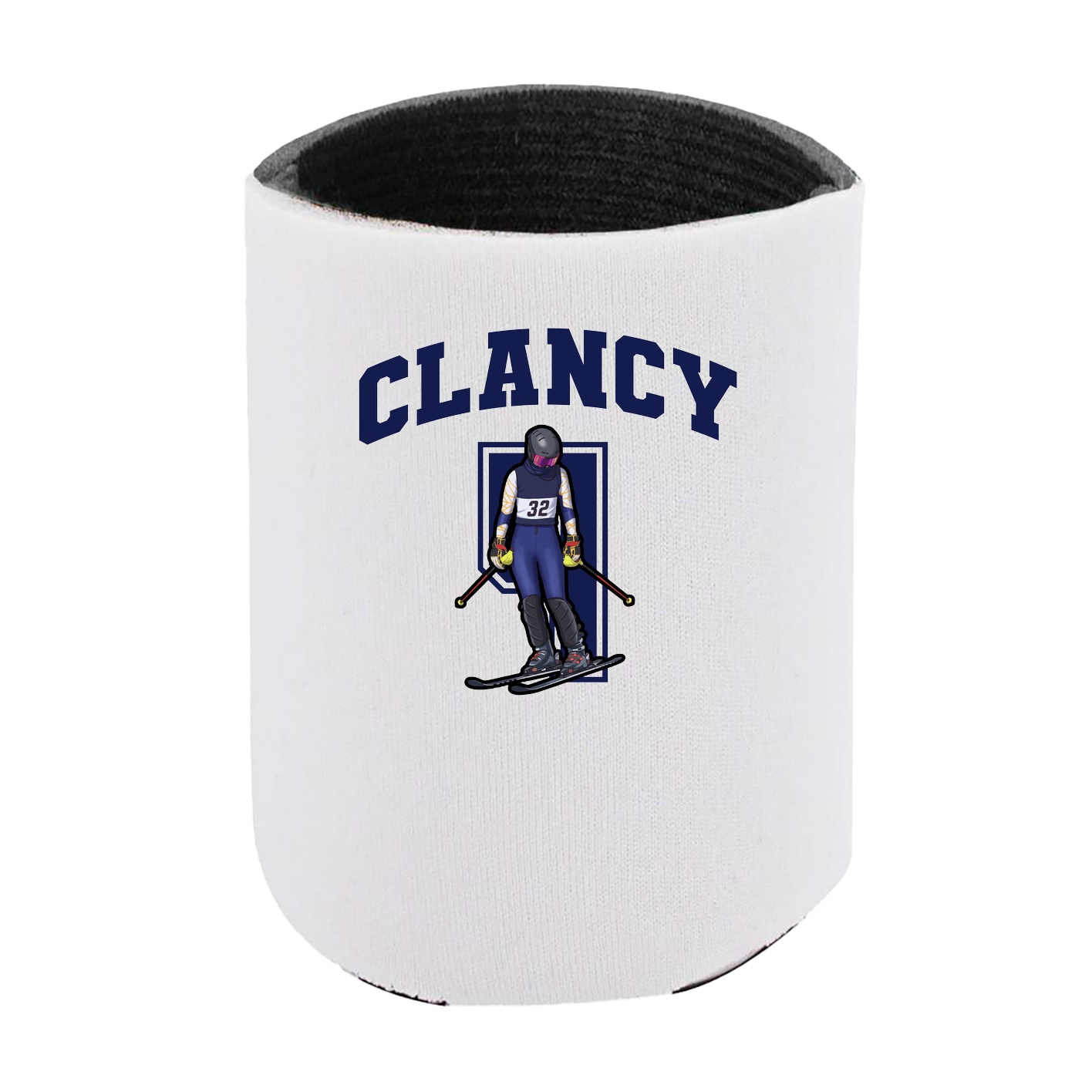 Can Holder — Number in White