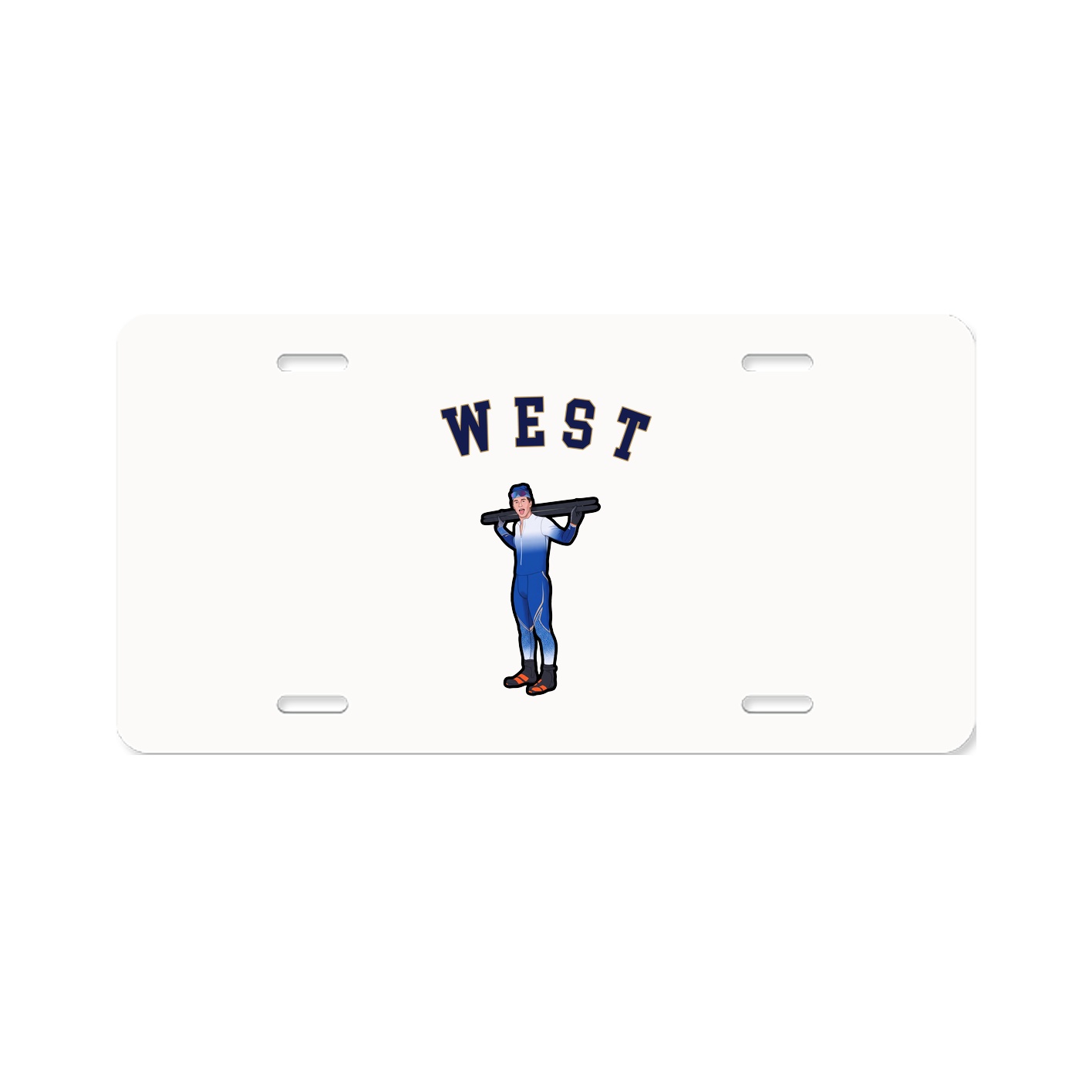 License Plate — Shirsey Arch in Classic