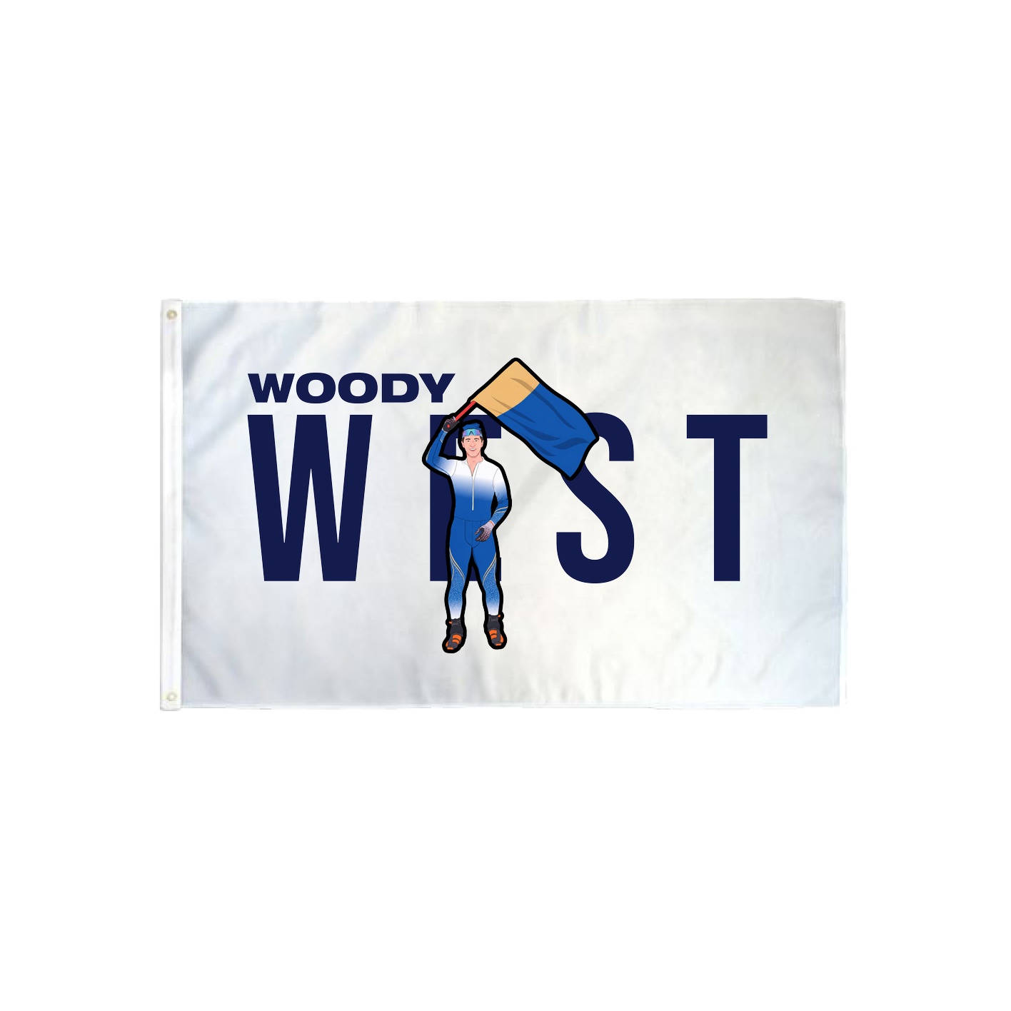 3x5 Flag — Player Name in Classic