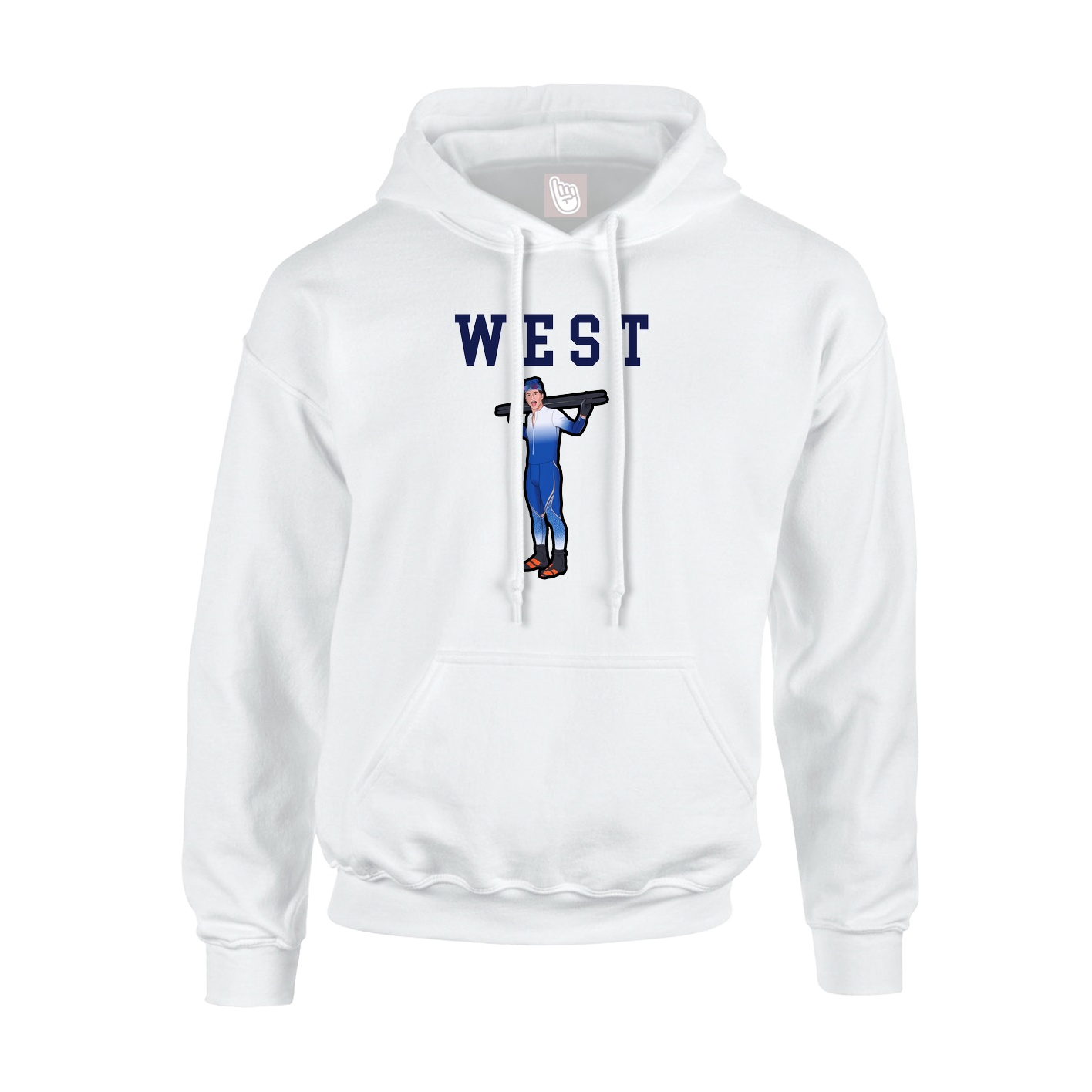 Youth Hoodie — Shirsey in White
