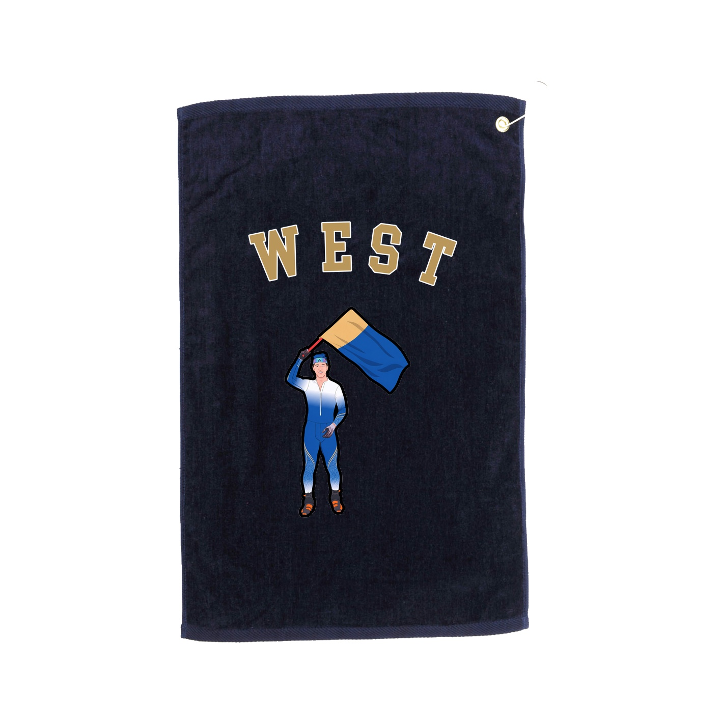 Golf Towel — Shirsey Arch in Navy