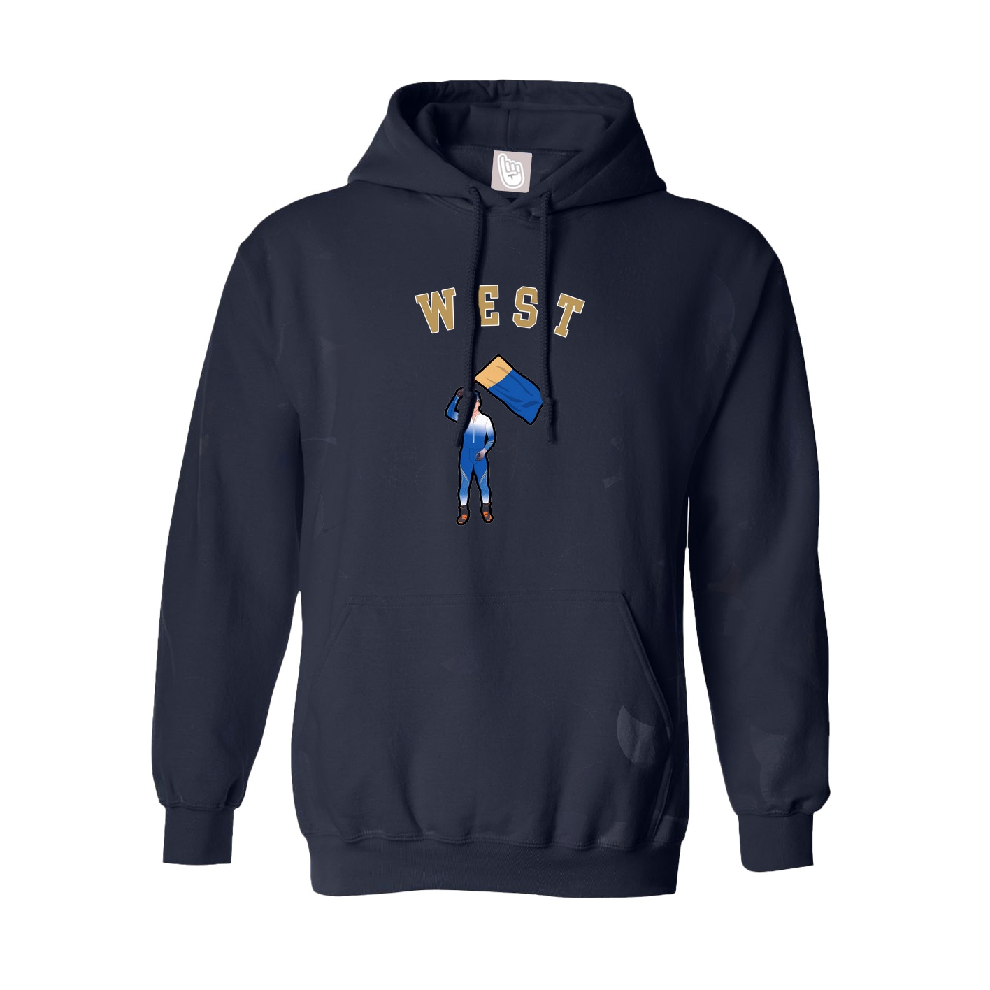Hoodie — Shirsey Arch in Navy