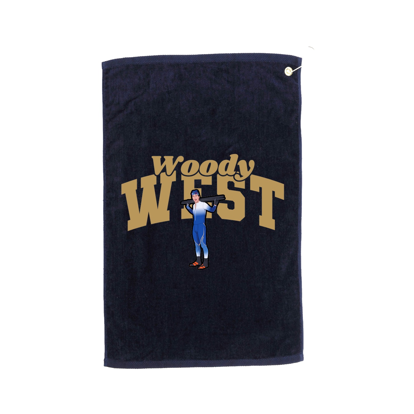Golf Towel — Signature Arch in Navy