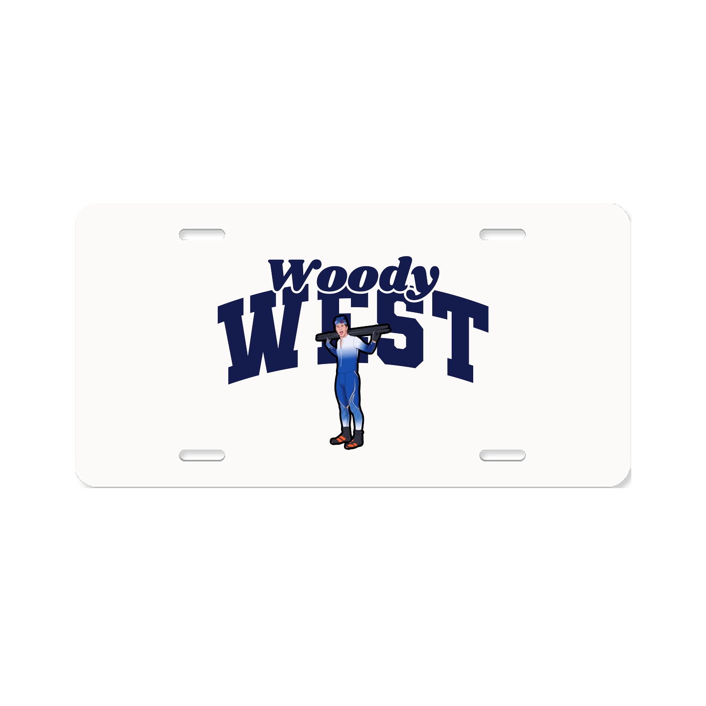 License Plate — Signature Arch in Classic