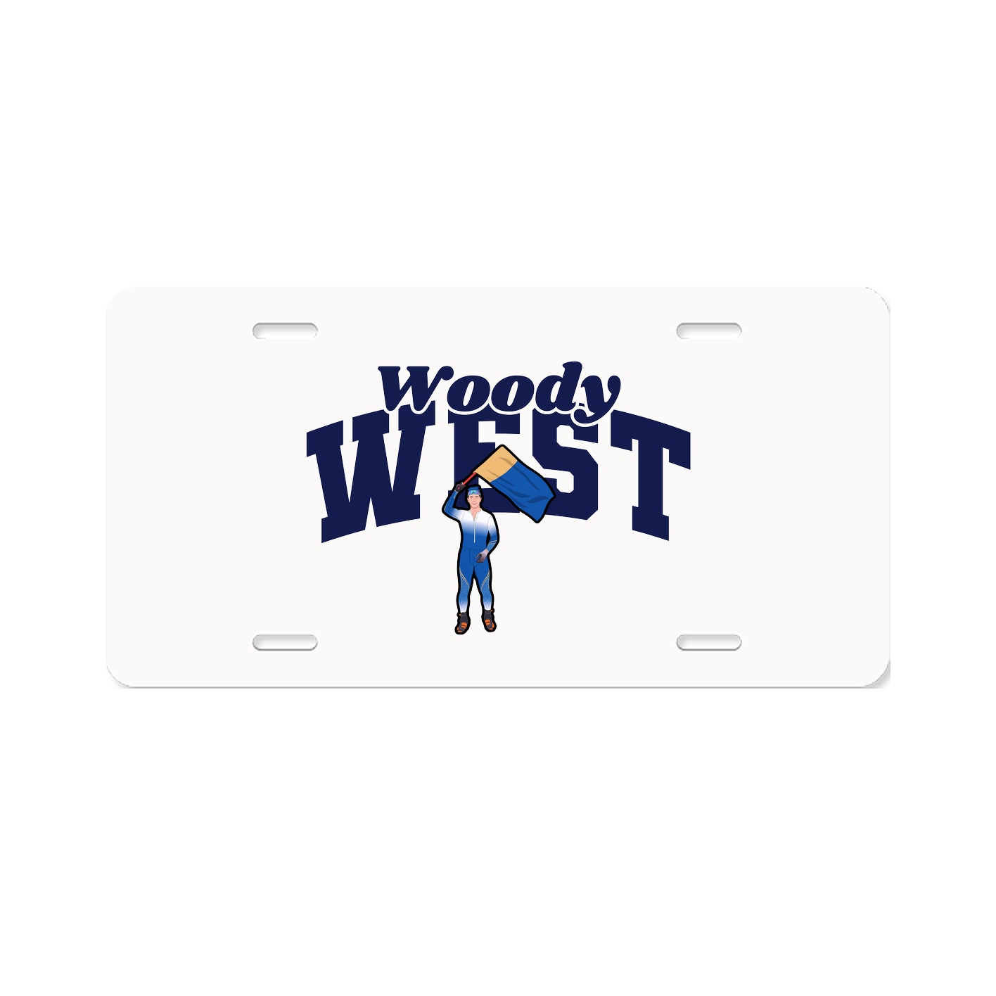 License Plate — Signature Arch in Classic