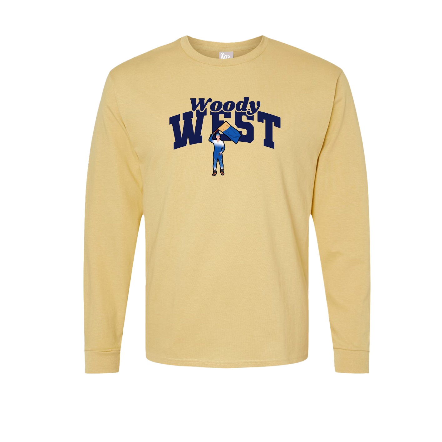 Long Sleeve Tee — Signature Arch in Vegas Gold