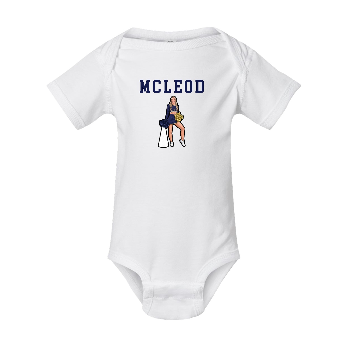 Baby Onesie — Shirsey in White