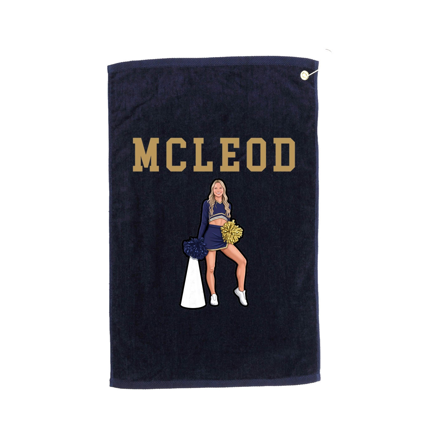 Golf Towel — Shirsey in Navy