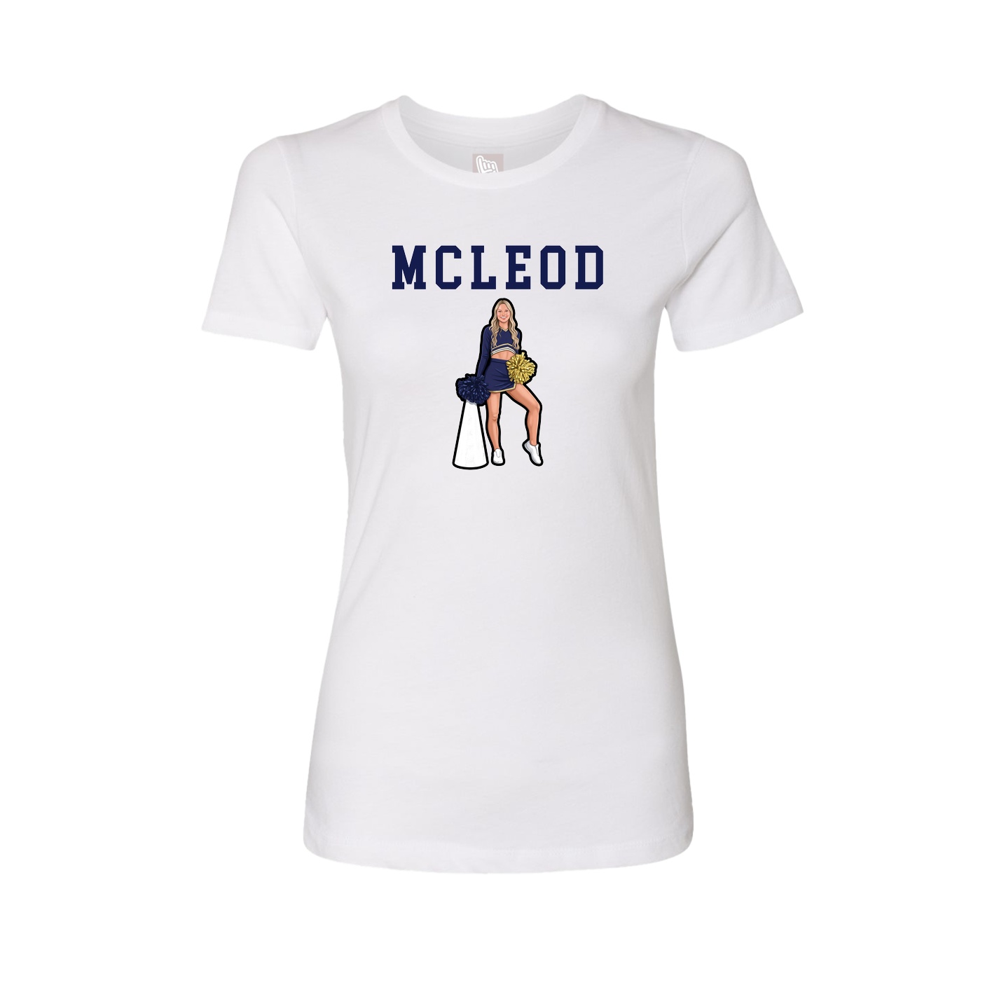 Fitted Women's Tee — Shirsey in White