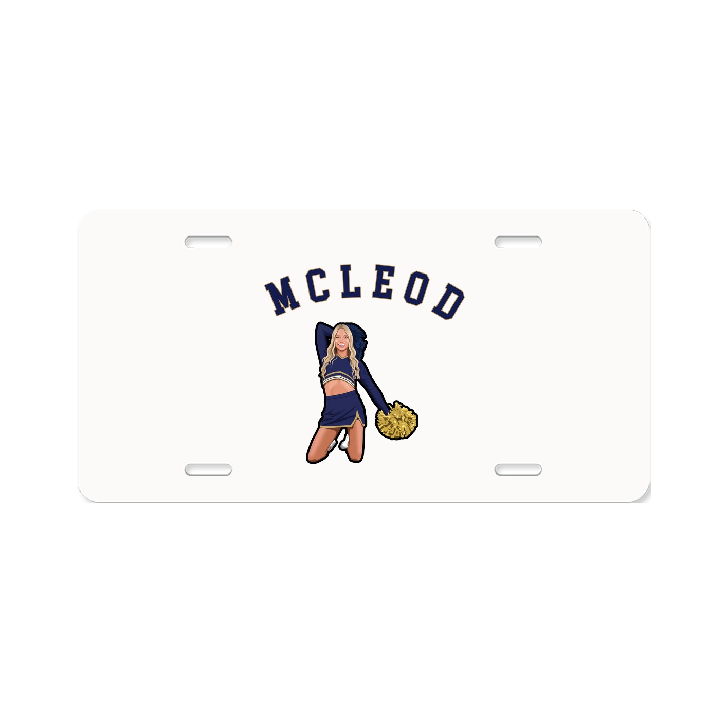 License Plate — Shirsey Arch in Classic