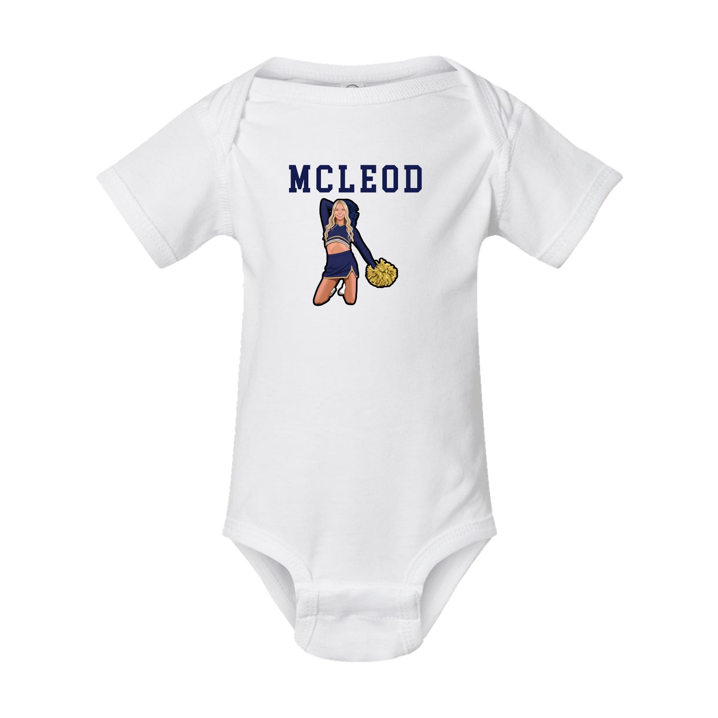 Baby Onesie — Shirsey in White