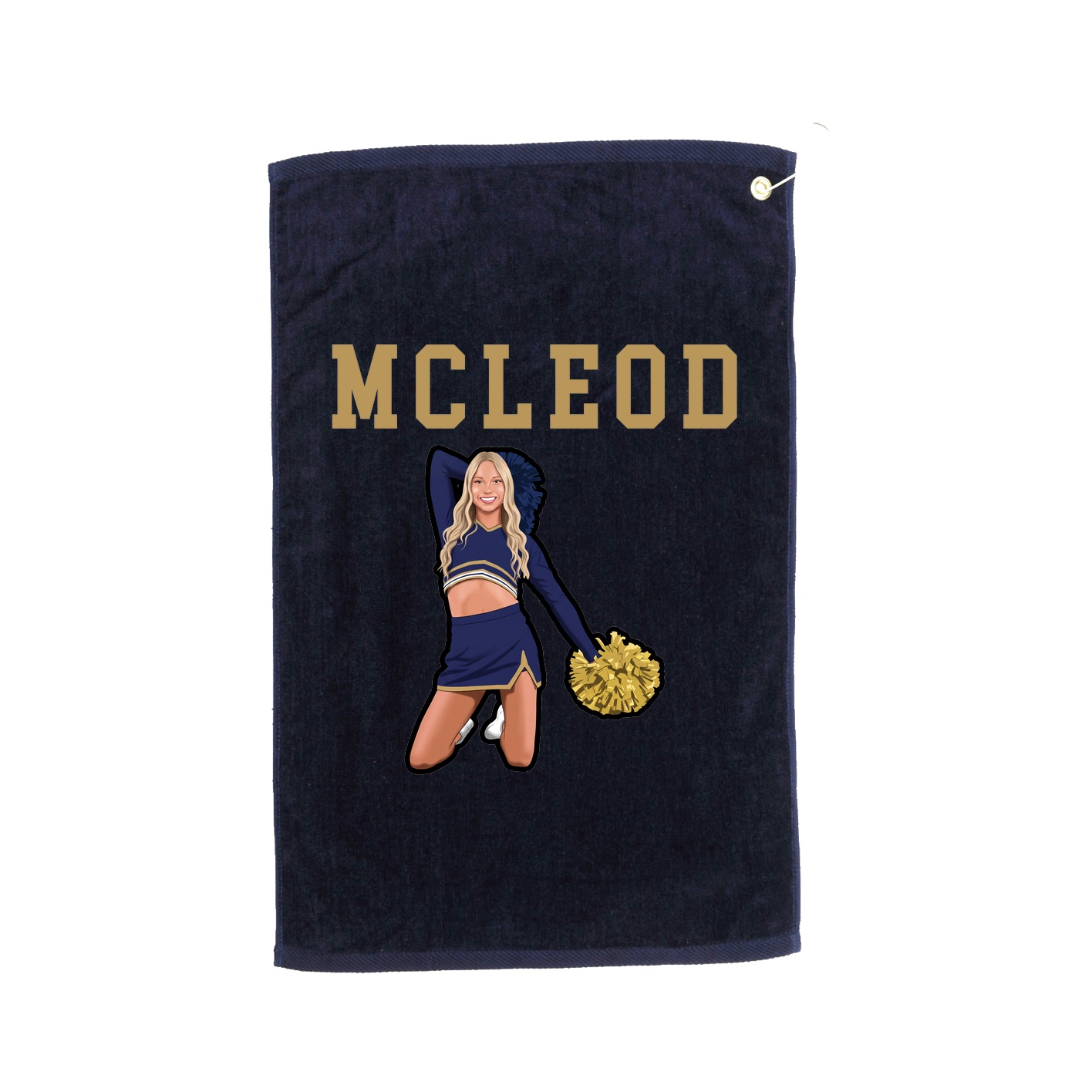 Golf Towel — Shirsey in Navy