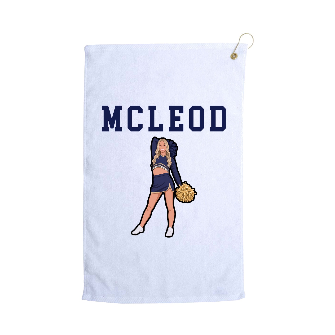 Golf Towel — Shirsey in White