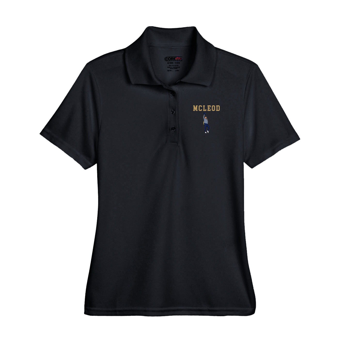Performance Polo — Shirsey in Black