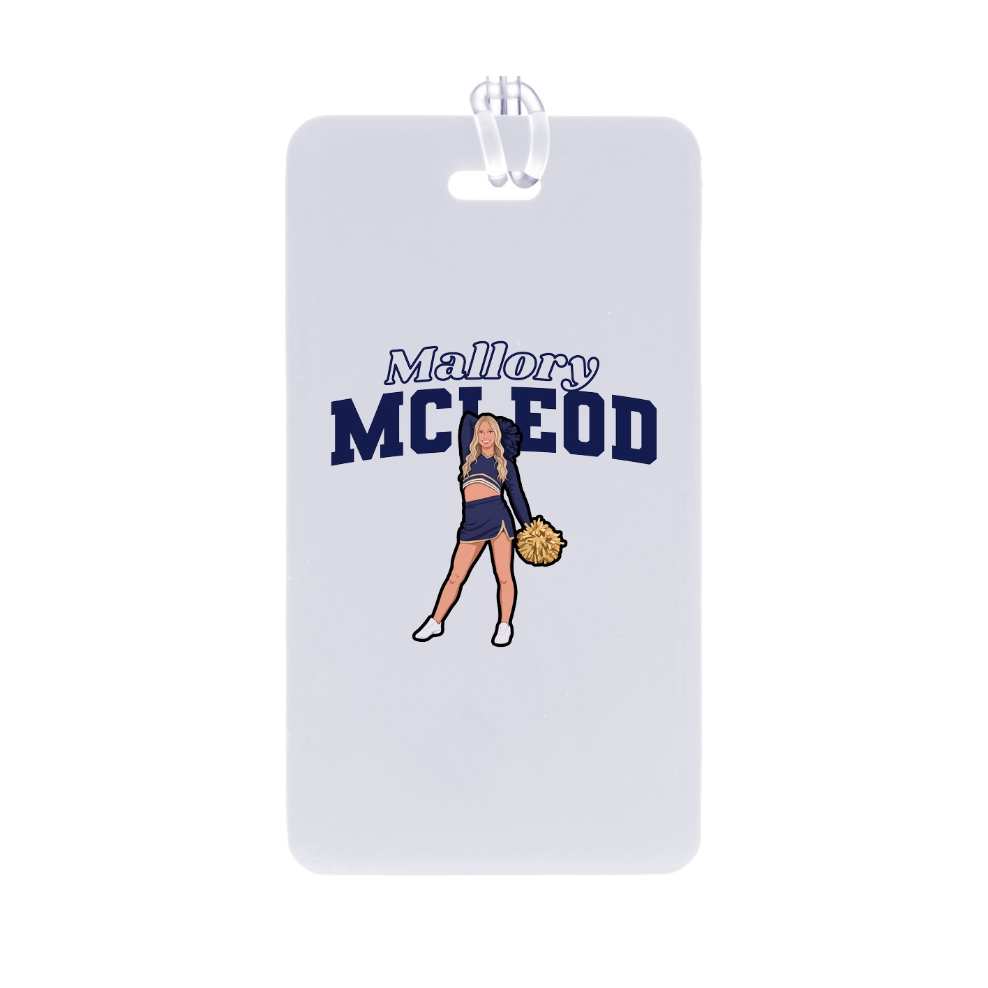 Bag Tag — Name Arch in Classic