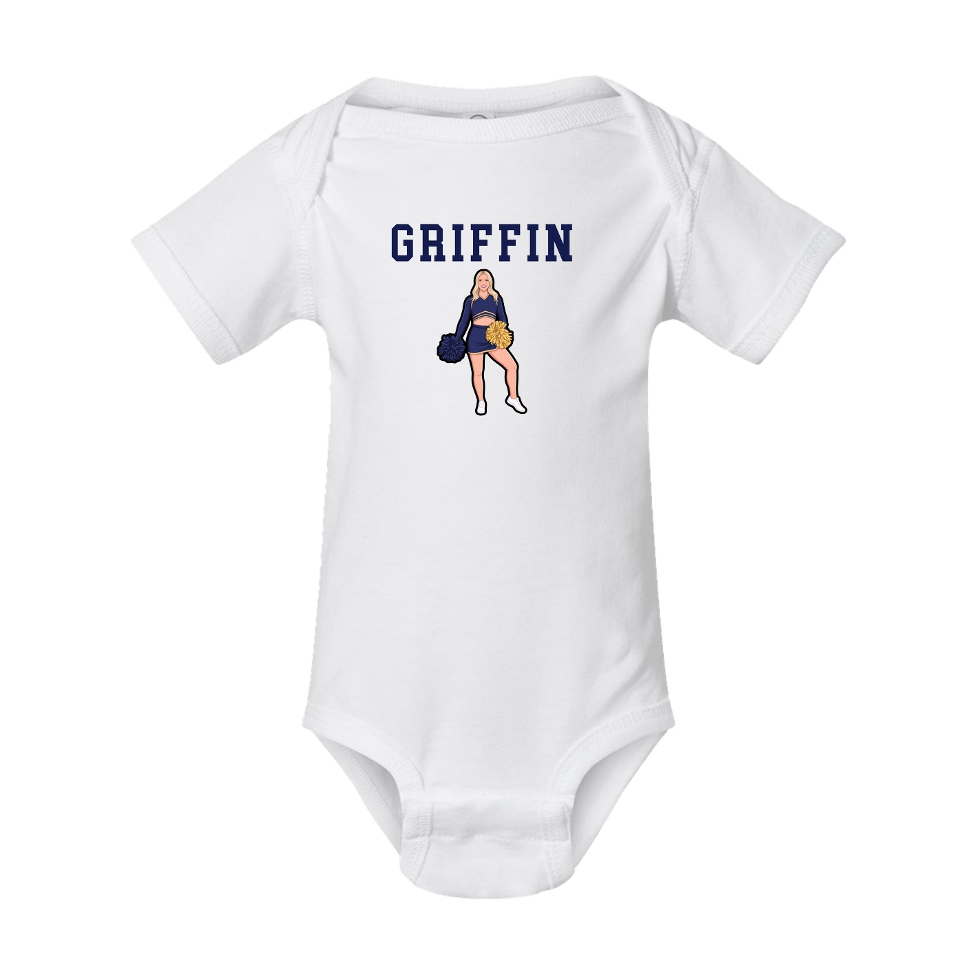 Baby Onesie — Shirsey in White