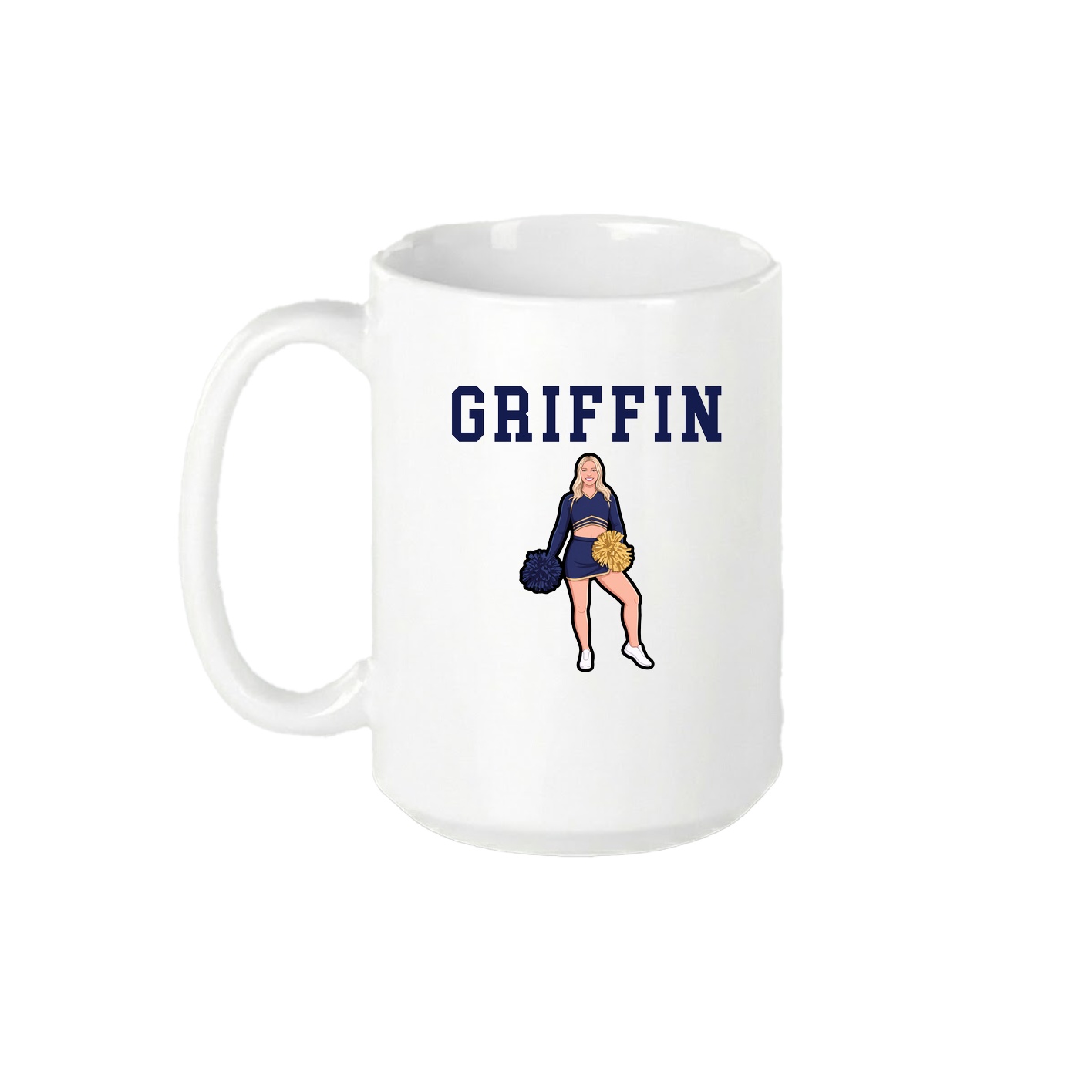 15oz Coffee Mug — Shirsey in White