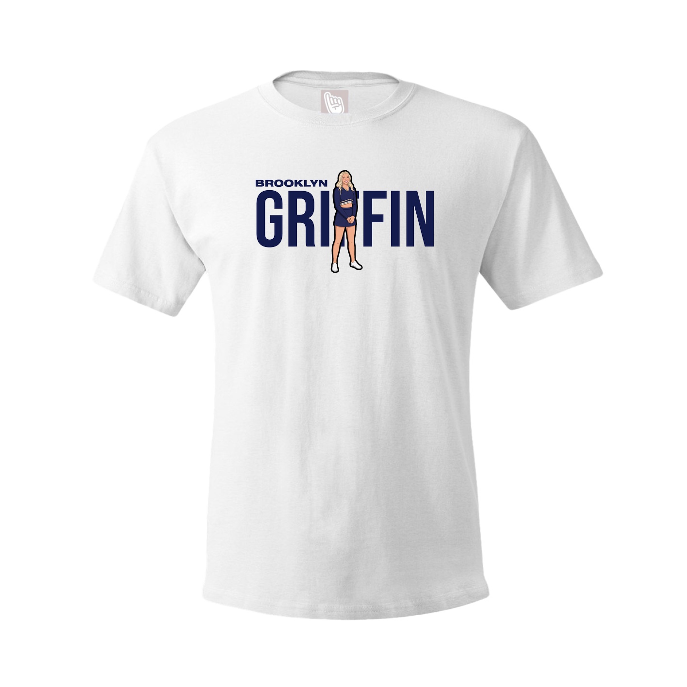 Youth Tee — Player Name in White