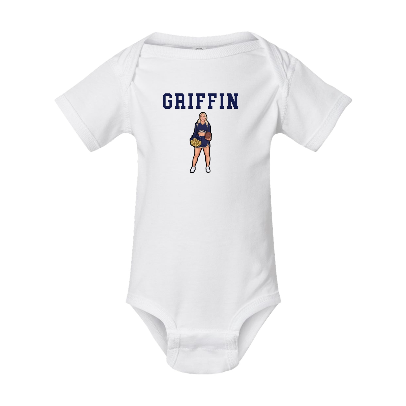 Baby Onesie — Shirsey in White