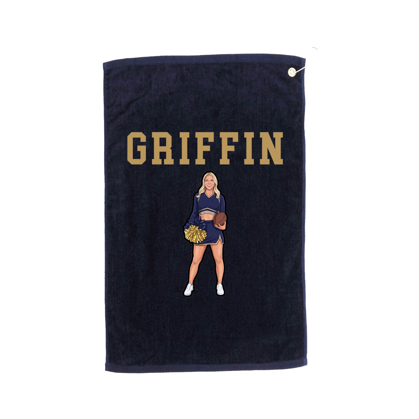 Golf Towel — Shirsey in Navy