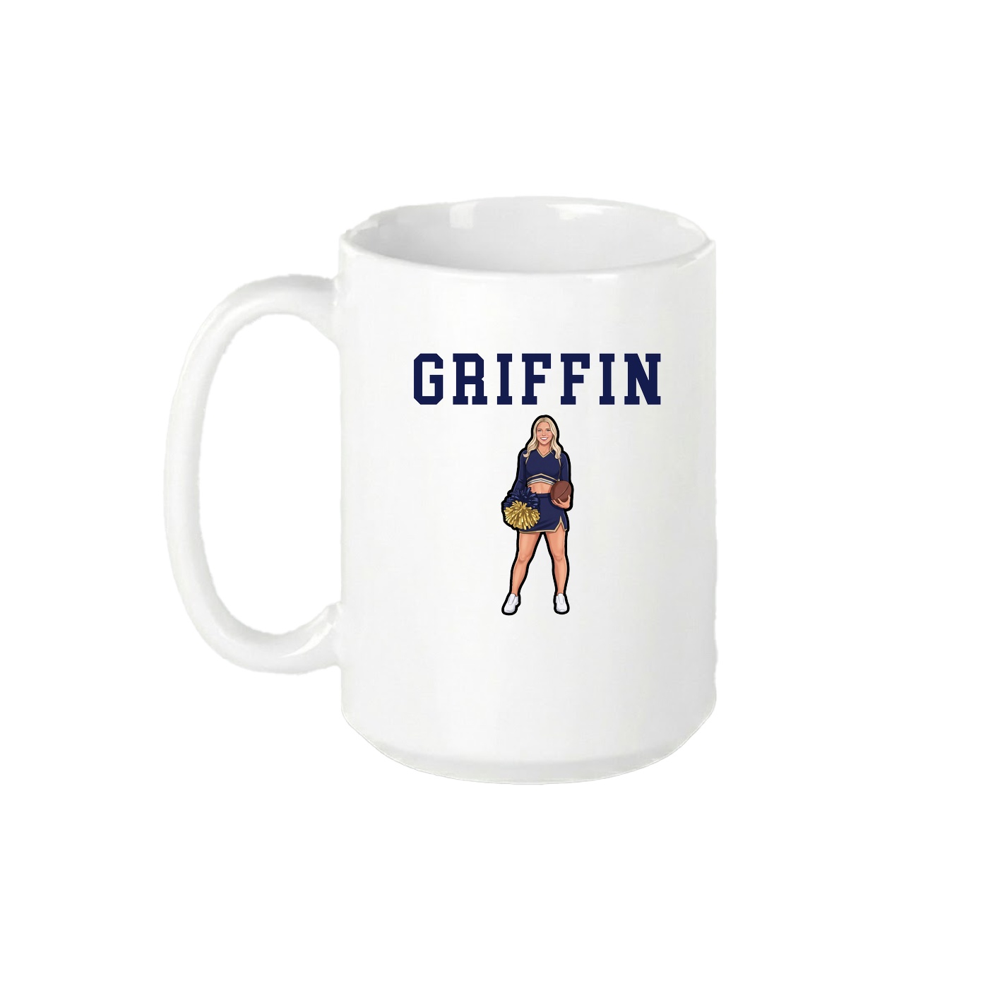 15oz Coffee Mug — Shirsey in White