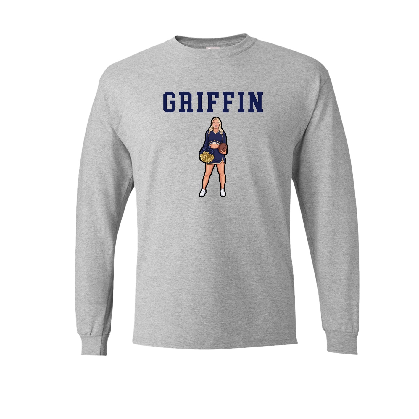 Long Sleeve Tee — Shirsey in Grey