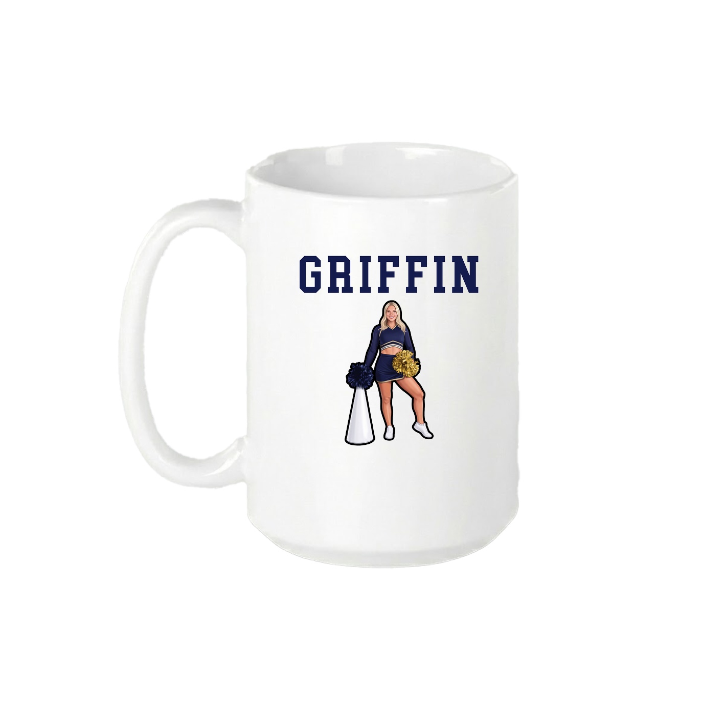 15oz Coffee Mug — Shirsey in White