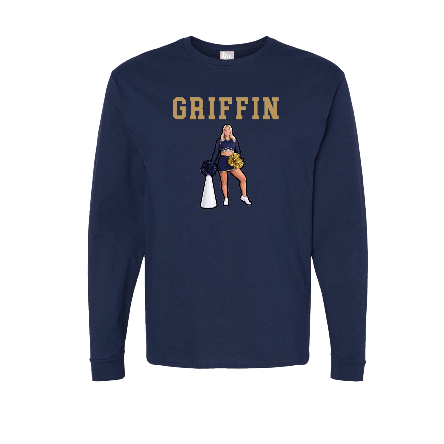 Long Sleeve Tee — Shirsey in Navy