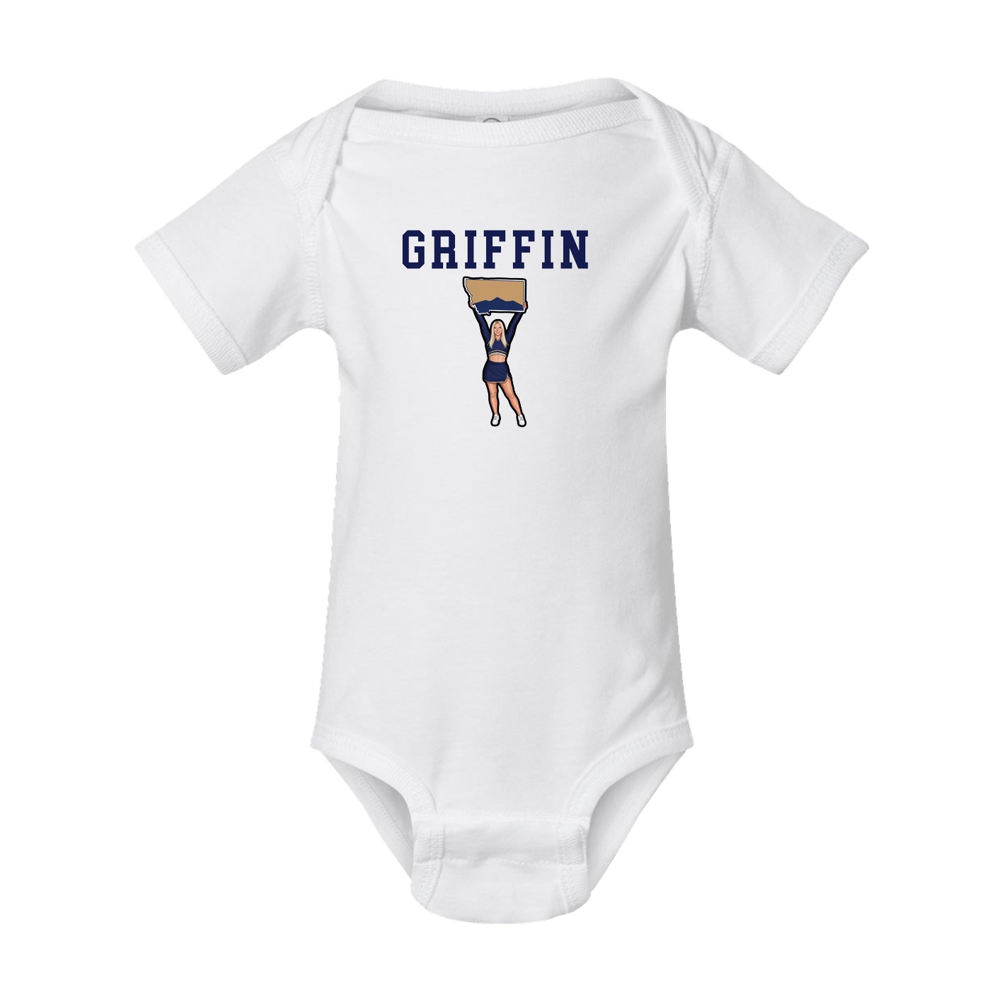Baby Onesie — Shirsey in White