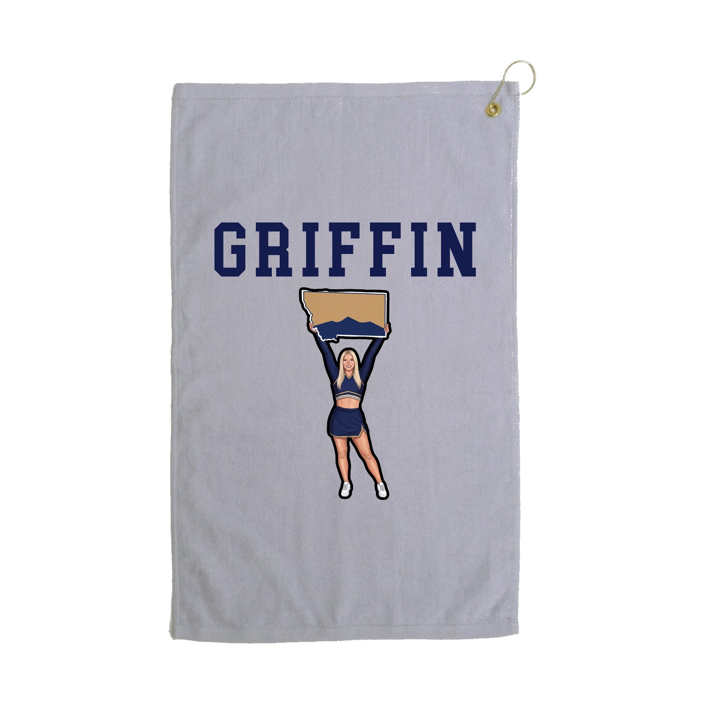Golf Towel — Shirsey in Grey