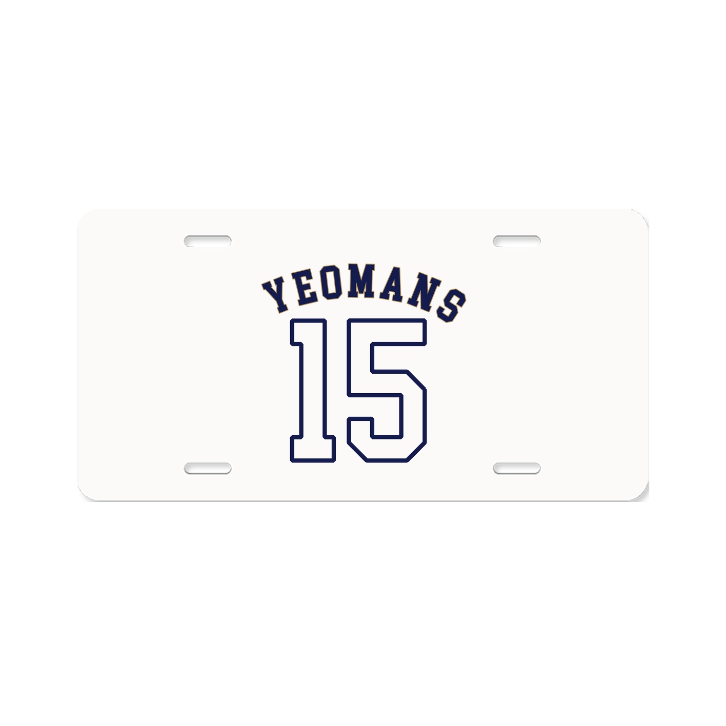 License Plate — Shirsey Arch in Classic