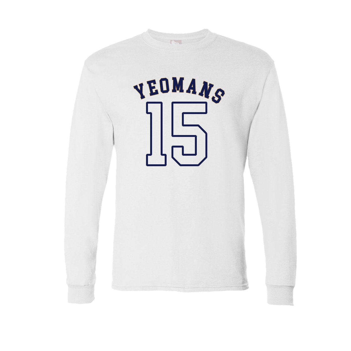 Long Sleeve Tee — Shirsey Arch in White