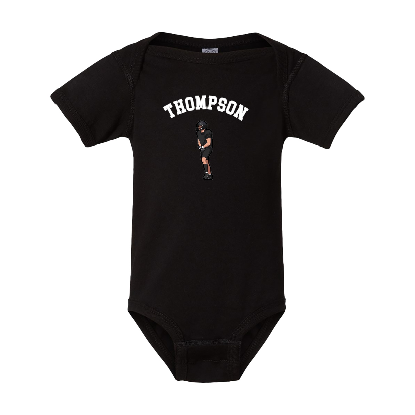 Baby Onesie — Shirsey Arch in Black
