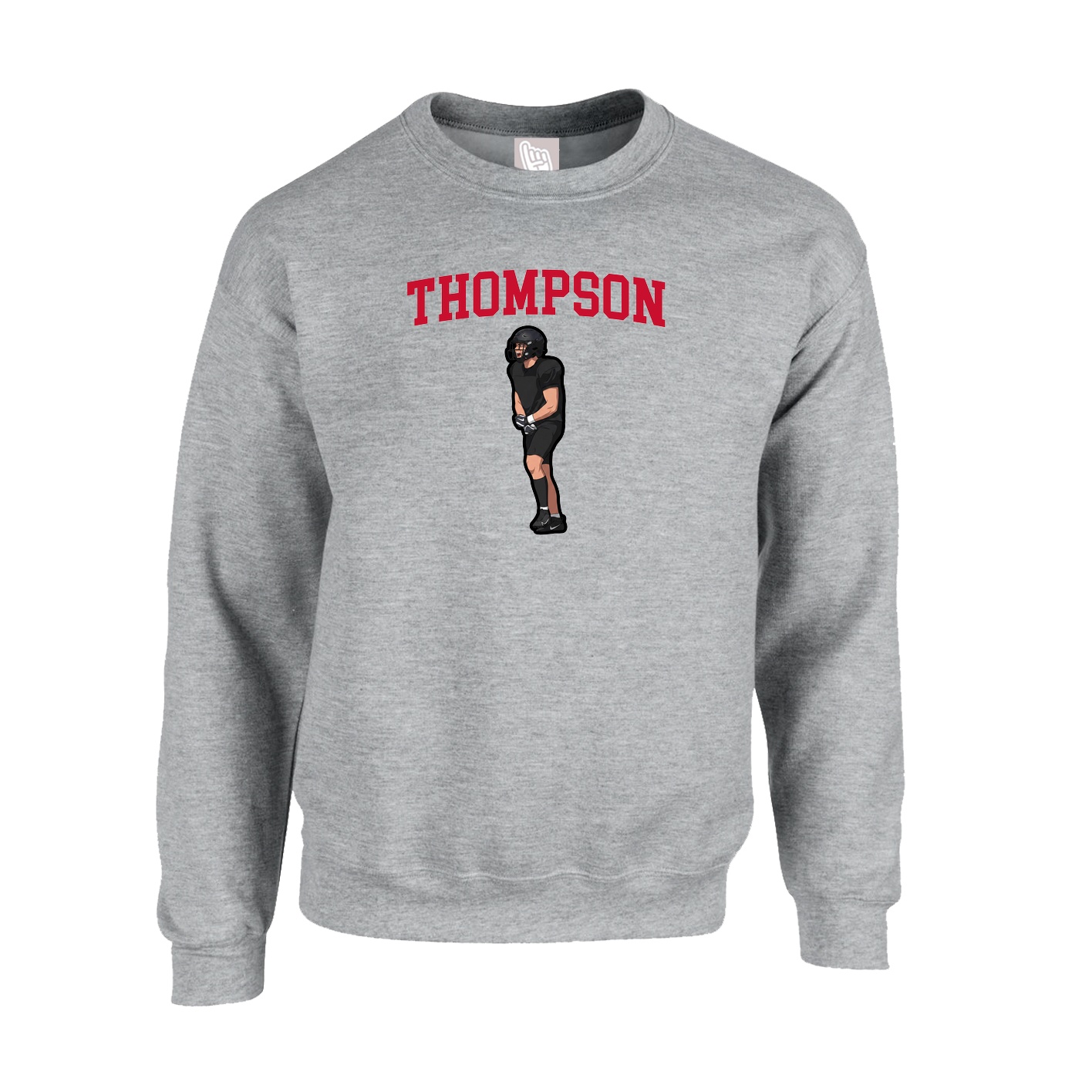 Fleece Crew — Shirsey in Grey